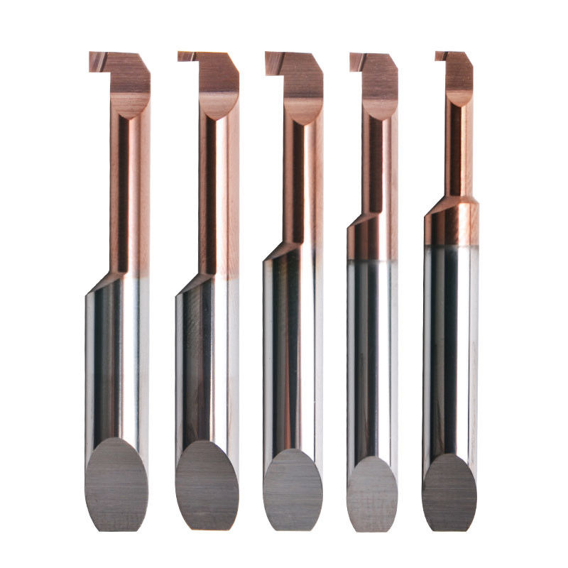 Solid Carbide Small Hole Boring Tool D4-D7 Shank Untuk Mesin Logam