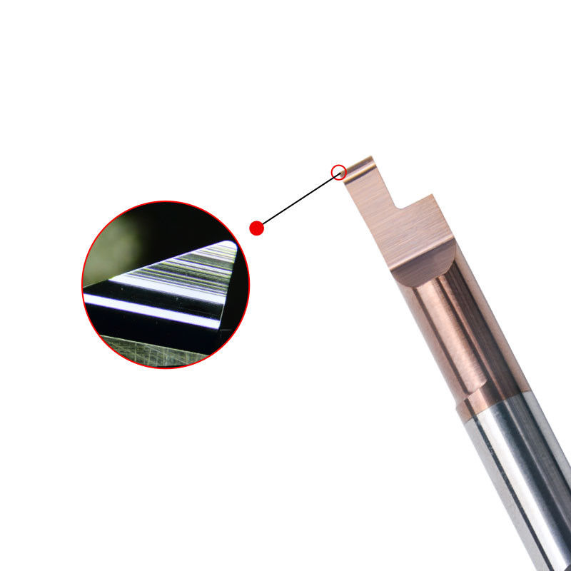Custom Face Grooving Micro Carbide Boring Bar Pendinginan Internal Untuk Micro Turning Lathe