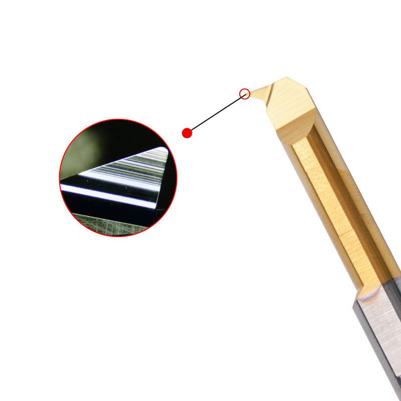 Profiling Micro Boring Tool Tungsen Karbida Material Untuk Mesin Mini CNC Lathe