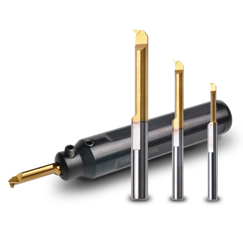 Profiling Micro Boring Tool Tungsen Karbida Material Untuk Mesin Mini CNC Lathe
