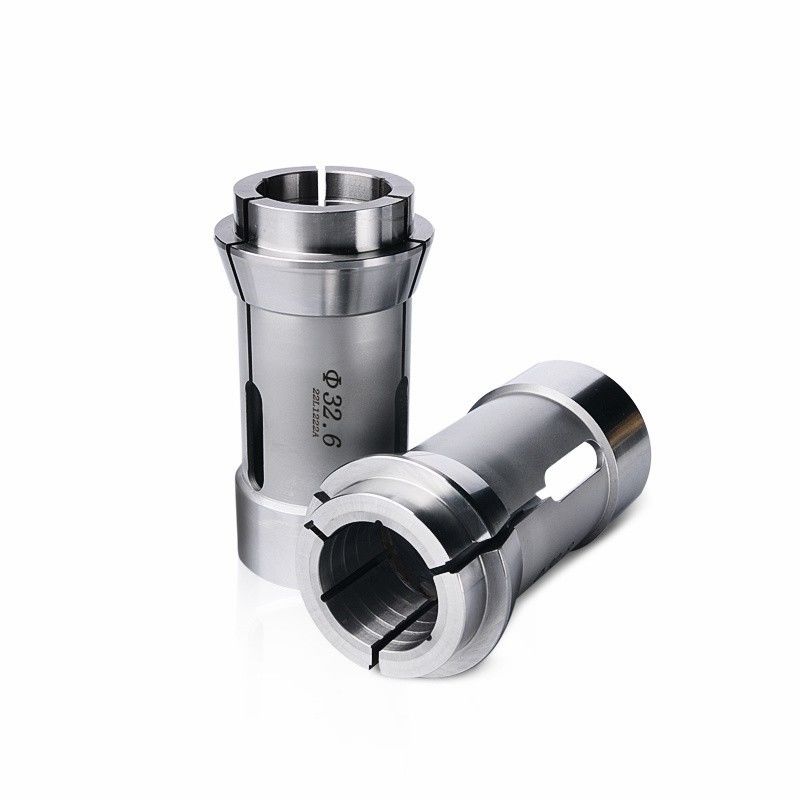 Spindle utama Swiss Lathe Collets Tsugami Spring Material Baja Untuk CNC Mesin Clamping