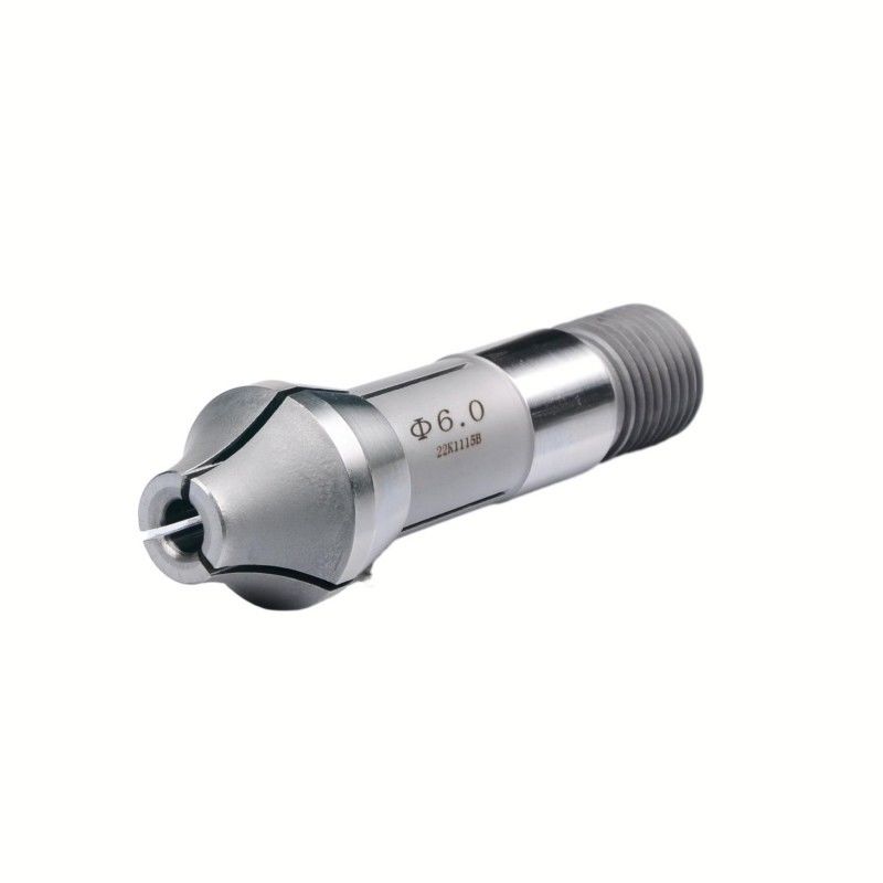 Disesuaikan Swiss Lathe Collets Tapered Long Nose Guide Bush Round Bore Karbida dilapisi