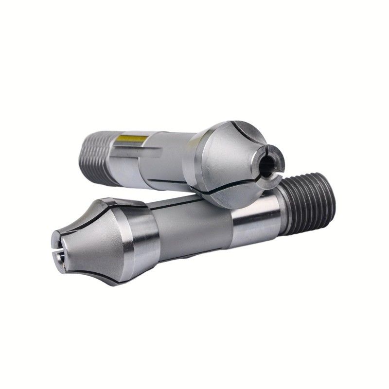 Disesuaikan Swiss Lathe Collets Tapered Long Nose Guide Bush Round Bore Karbida dilapisi
