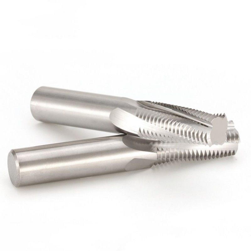 UNF UNEF Thread Cutting End Mill Kekerasan Tinggi UNC 5/16-18 Untuk Baja Titanium Alloy