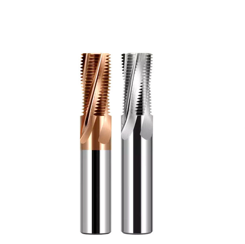UNF UNEF Thread Cutting End Mill Kekerasan Tinggi UNC 5/16-18 Untuk Baja Titanium Alloy