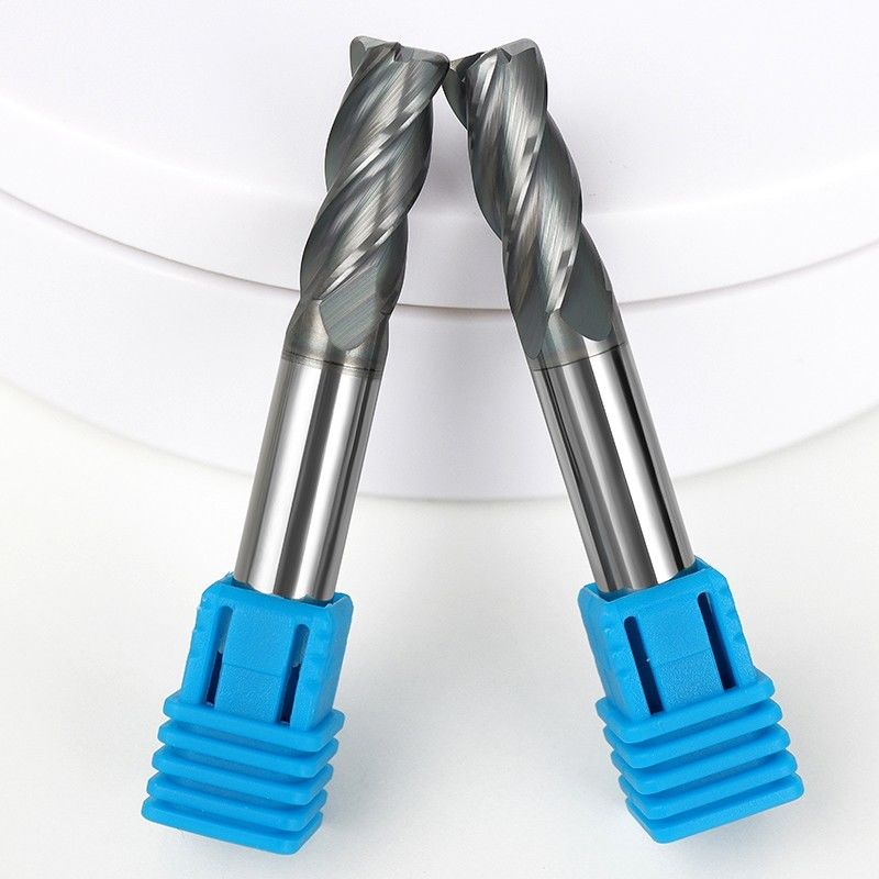 Universal sudut Radius Milling Cutter, HRC45 Solid Karbida Milling Bit Untuk CNC