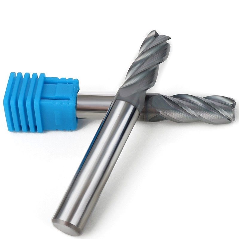 Universal sudut Radius Milling Cutter, HRC45 Solid Karbida Milling Bit Untuk CNC