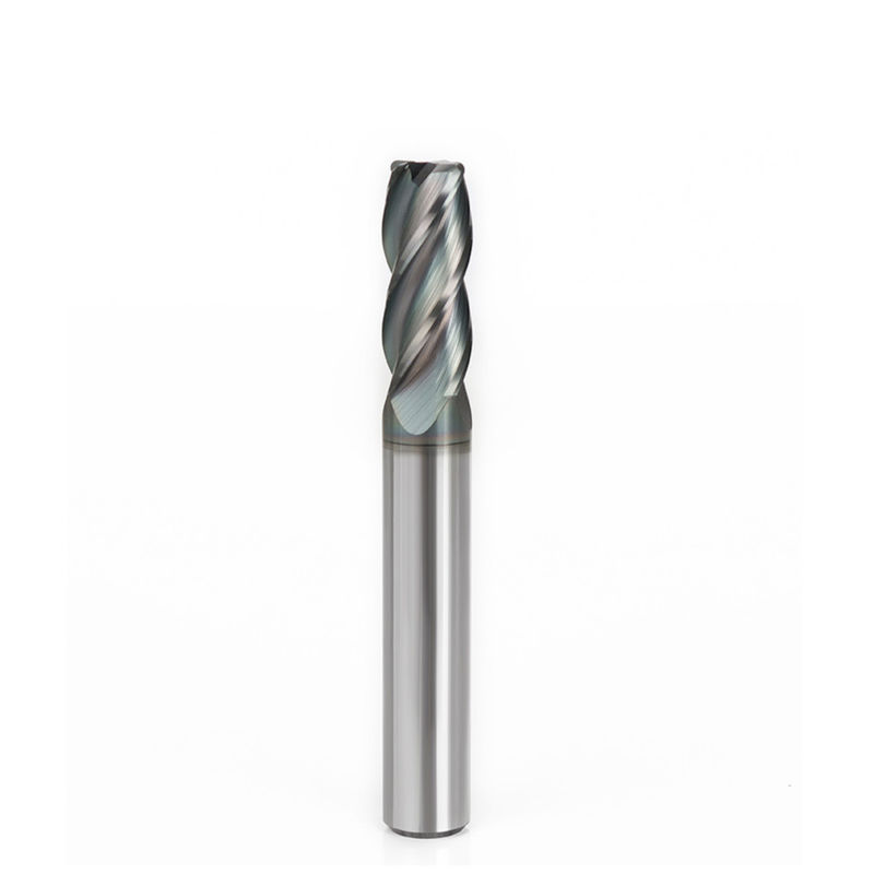 Universal sudut Radius Milling Cutter, HRC45 Solid Karbida Milling Bit Untuk CNC