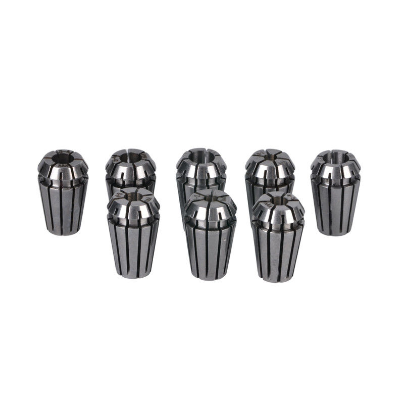 Oksida Hitam ER11 Spring Collet Chuck Untuk Alat CNC Milling Lathe 1.0mm-7.0mm
