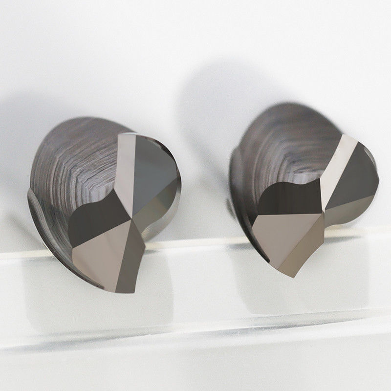 CNC Tungsten Carbide Bor Bit Split Point Type Untuk Industri
