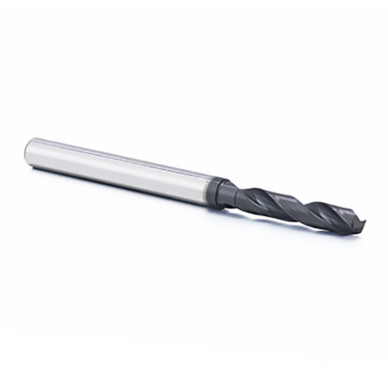 Bahan pendingin dalam kayu Karbida padat CNC Bit Bulat Shank Straight Flute Type