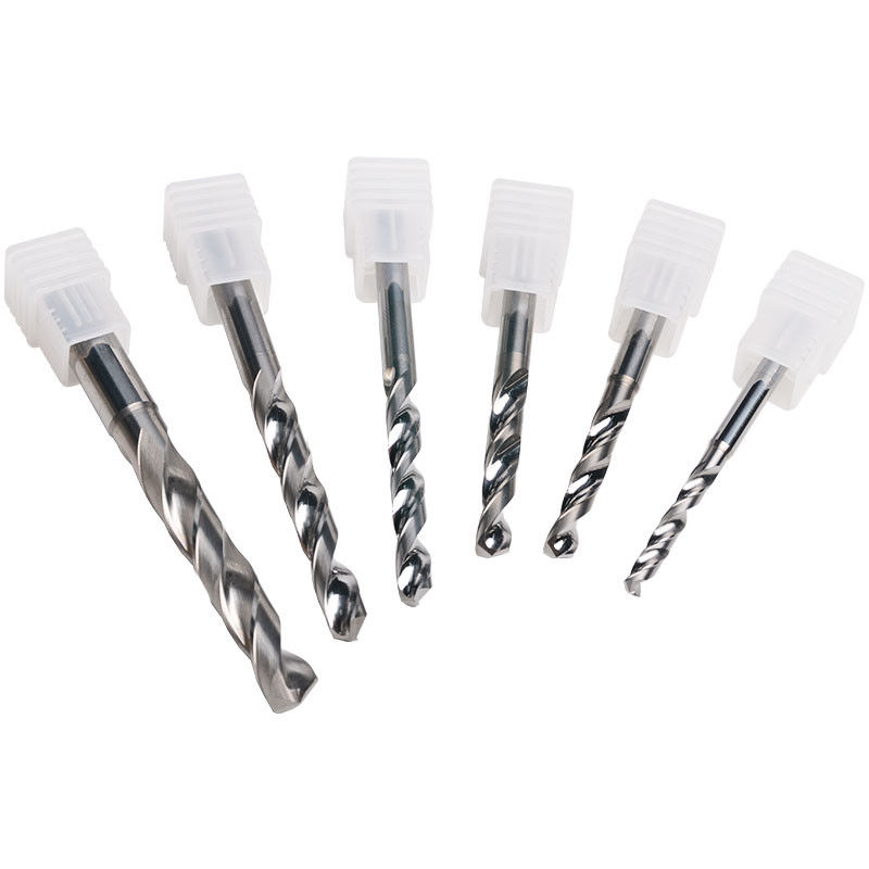 5XD Round Shank solid carbide drill pabrik penjualan langsung step drill untuk baja dan besi