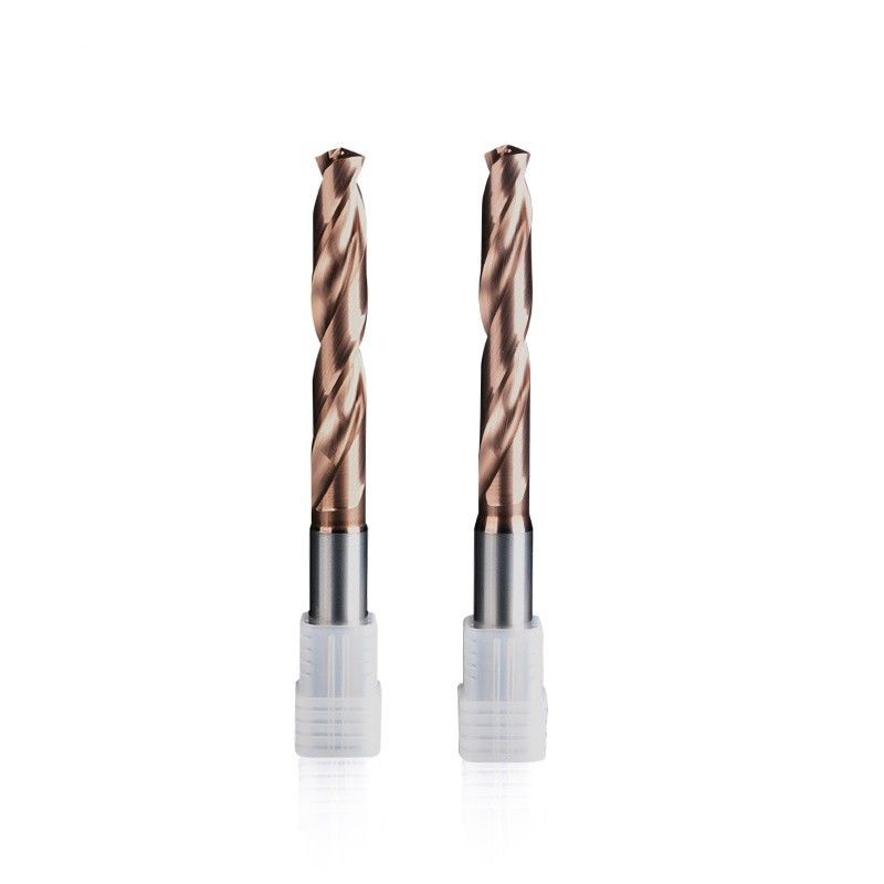 Din Standar Inner-Coolant 5xd Langkah 0.1mm Bor karbida spiral seruling split bor